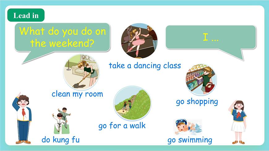 【公開課】Unit 2 Last weekend PA Let's learn 課件第3頁