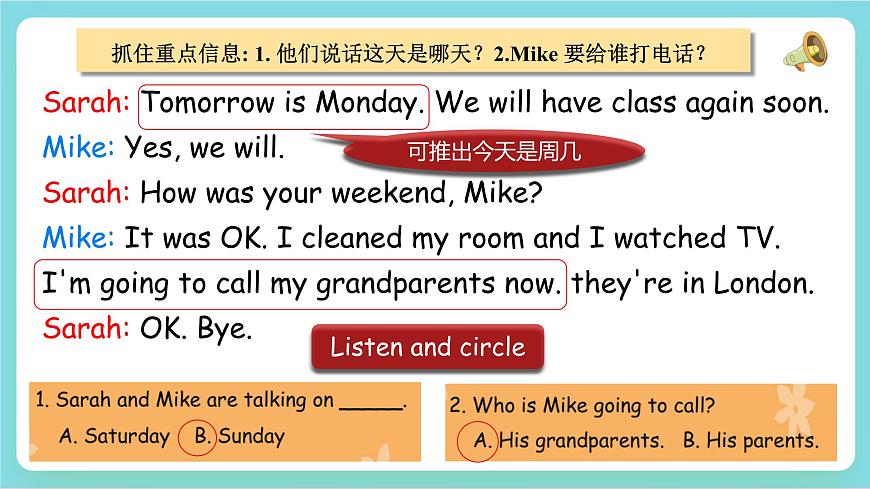 【公開課】Unit 2 Last weekend PA Let's talk 課件第6頁