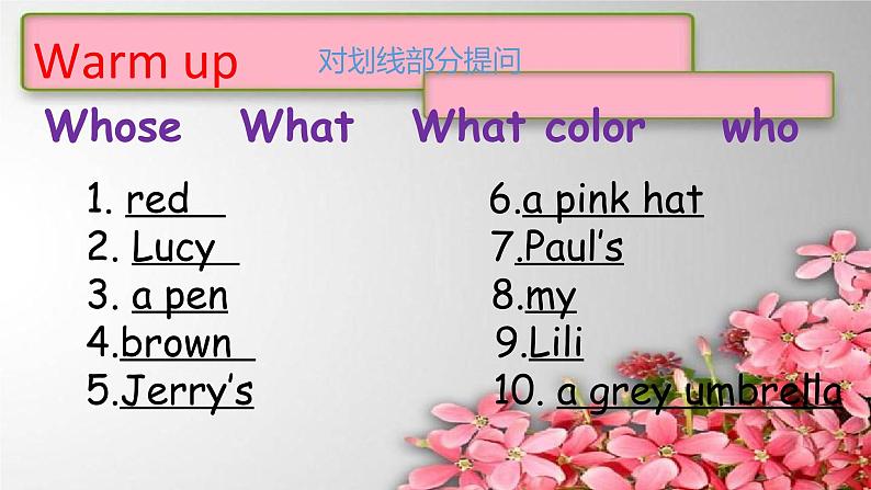1A Unit 4课件新概念英语青少版第2页