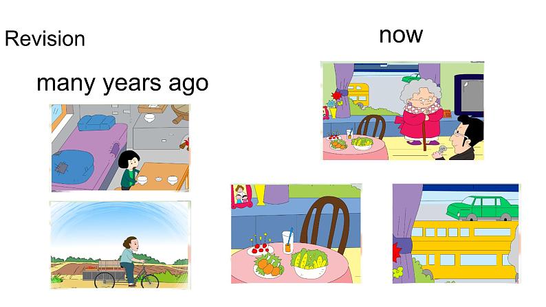 外研版(三起)英语五年级下册 M1U2 She didn't have a television课件02