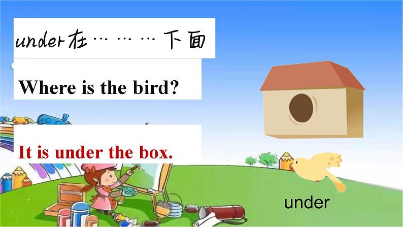 外研版(三起)英语三年级下册 M8U1 It's on your desk.课件第7页