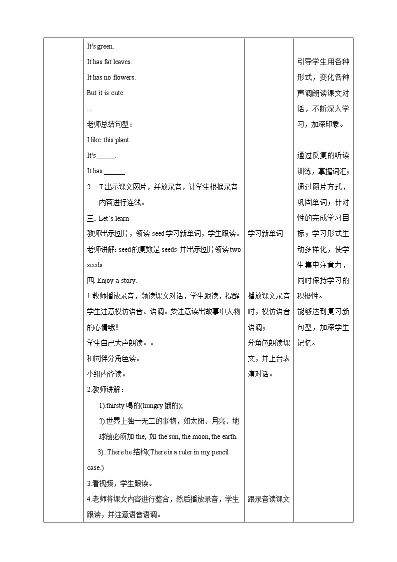 牛津深圳版四年级英语下Unit 10(2) 教案02