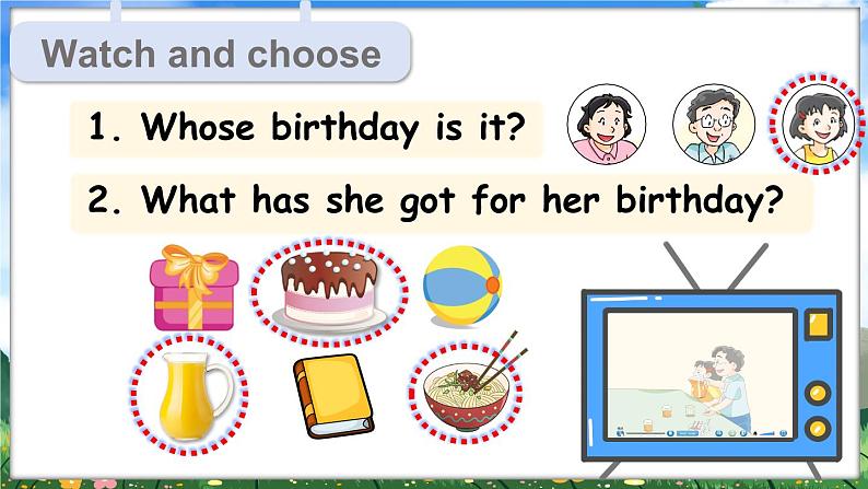 Module 3 My colourful life Unit 8 Happy birthday! 第2课时(课件+素材)-2023-2024学年牛津上海版(三起)英语三年级下册05