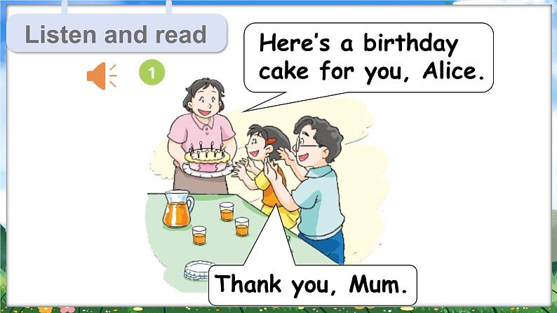 Module 3 My colourful life Unit 8 Happy birthday! 第2课时(课件+素材)-2023-2024学年牛津上海版(三起)英语三年级下册06