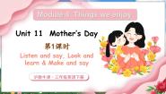 沪教牛津版(六三制三起)三年级下册Module 4 Things we enjoy.unit11 Mother's Day示范课课件ppt