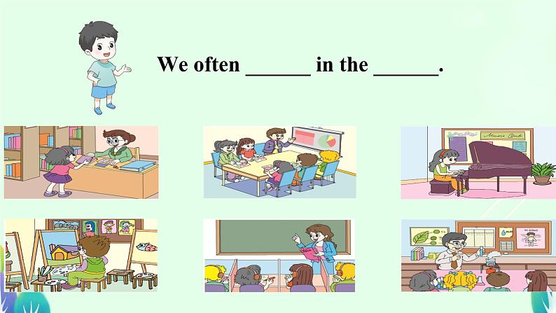 人教精通版五年级英语下册 Lesson 6 Revision教学课件第5页