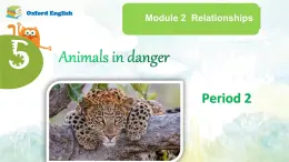 Module 2 Unit 5 Animals in danger 课件（六上）