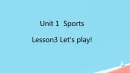 冀教版小学六年级英语下册 lesson 3课件