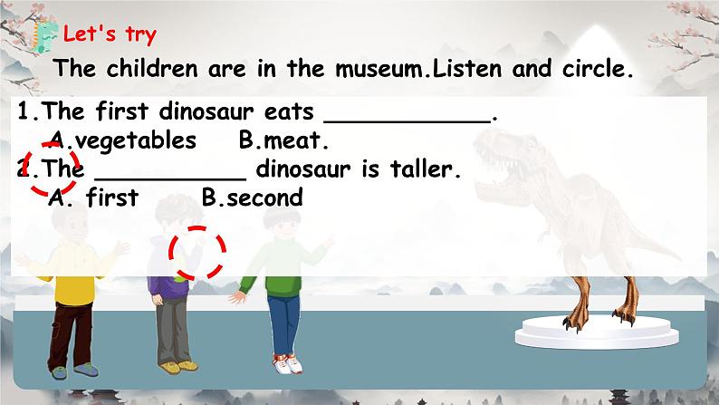人教版(PEP)六年级英语下册Unit 1 How tall are you_ Unit1 Part A Tracy 课件04