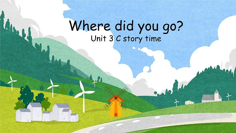 人教版(PEP)六年级英语下册Unit 3 Part C课件第1页