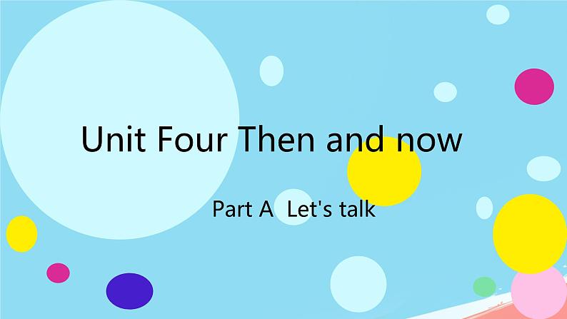 人教版(PEP)六年级英语下册Unit 4 Part A课件01