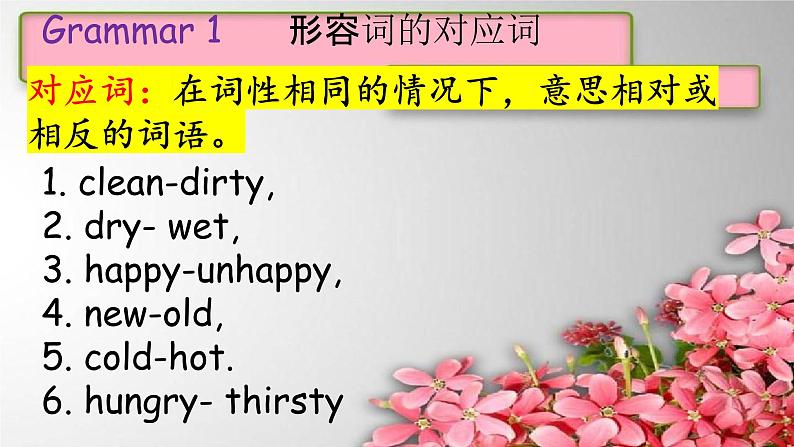 Unit 10 What pretty flowers !(1)课件 新概念英语(青少版)Starter B第5页