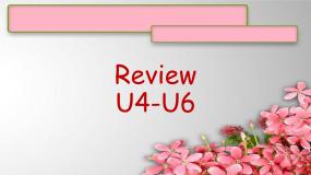 Start B Review U4- U6课件  新概念英语（青少版）Starter  B