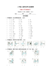 牛津译林版三年级上册Unit 6 Colours一课一练