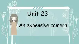 Unit 23An expensive camera课件  新概念英语青少版1B