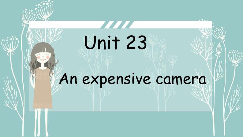 Unit 23An expensive camera课件  新概念英语青少版1B01