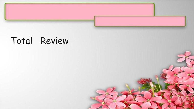 2A下 Total Review课件 新概念英语(青少版)2A第1页