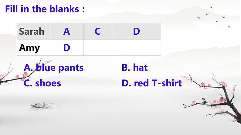 (PEP)四年级英语下册Unit 5 My clothes Part C(Read and write - Story time)课件第8页