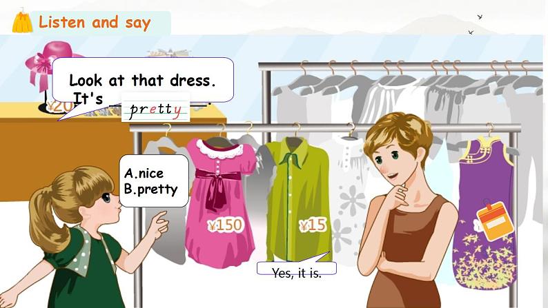 (PEP)四年级英语下册Unit 6 Shopping Part B( Let's learn and Talk)课件第6页