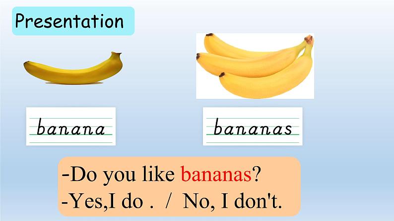 人教(PEP)三年级英语下册(Unit 5 Do you like pears?PartA Let's learn)课件第6页