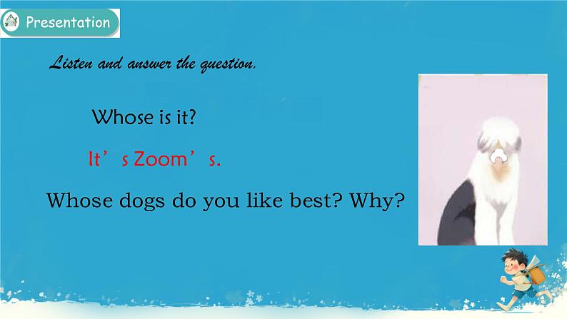 (PEP)五年级英语下册 Unit 5 Whose dog is it_ 5 Part A 课件第3页
