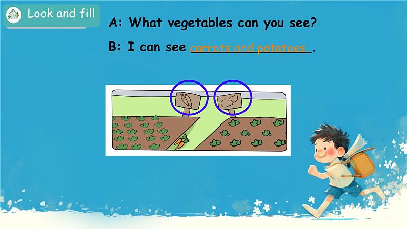(PEP)四年级英语下册 Unit 4 At the farm 4(part B Period 3 Commentate for Mr Macdonald's farm) 课件08