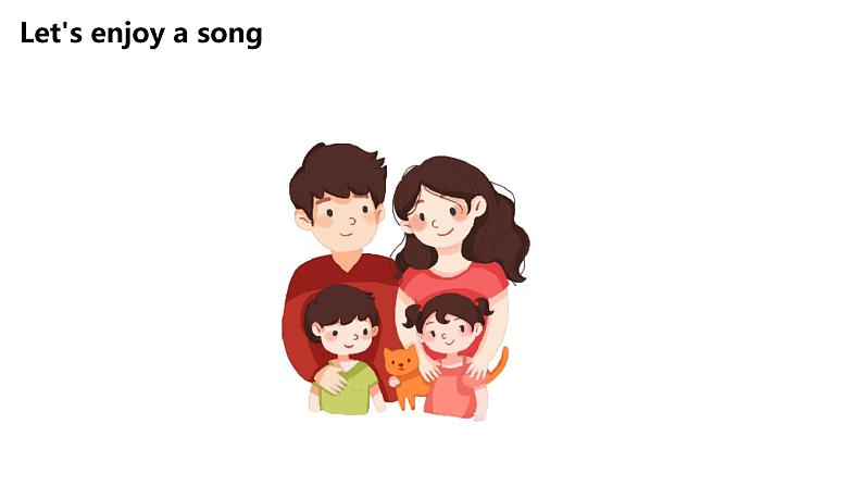 人教(PEP)三年级英语下册(Unit 2 My family )Part A Let's learn & Let's chant-1课件02