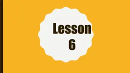 科普版三年级英语下册Lesson 6课件