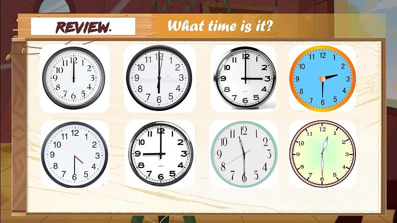 【松鼠课堂】外研社版小学英语五年级下册《Module7Unit2-I’ll be home at seven o’clock.》课件+素材02