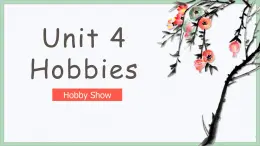 Unit 4 Hobbies L1课件  人教新起点版英语四年级下册