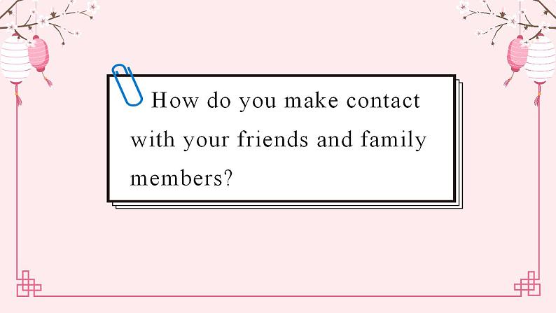 Unit 3 Making Contact story time 课件04