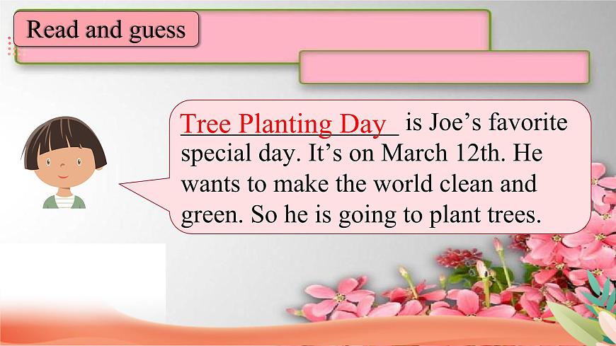 Unit2 Special Days Lesson7 Story Time   課件第5頁