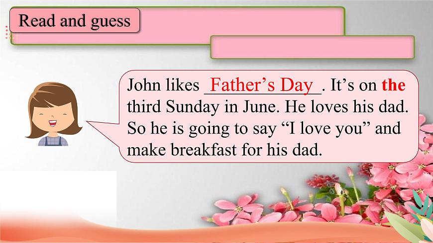 Unit2 Special Days Lesson7 Story Time   課件第8頁