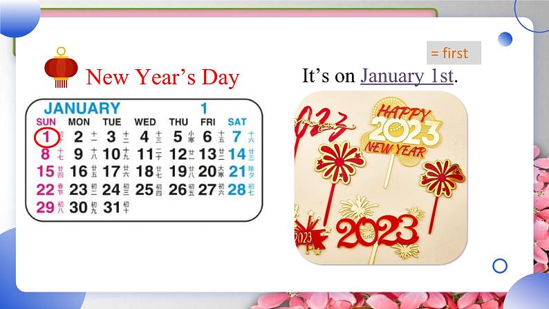 Unit 2 Special Days lesson 1 课件 人教版新起点英语五年级下册06