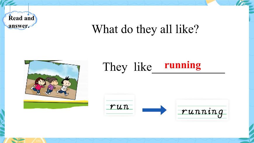 Module 2 Unit 1 She's reading a book第7頁(yè)