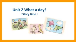 譯林版六年級(jí)英語上冊(cè)Unit2 What a day 第一課時(shí) 課件