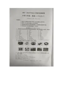 广西壮族自治区桂林市全州县2023-2024学年六年级上学期期末英语试题