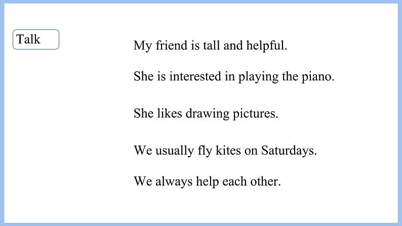Unit 4 I have a pen pal Part A Let's try & Let's talk(课件)-2024-2025学年人教PEP版英语六年级上册第3页
