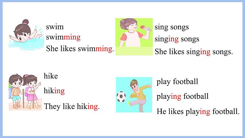 Unit 4 I have a pen pal Part B Let's try & Let's talk(课件)-2024-2025学年人教PEP版英语六年级上册第6页
