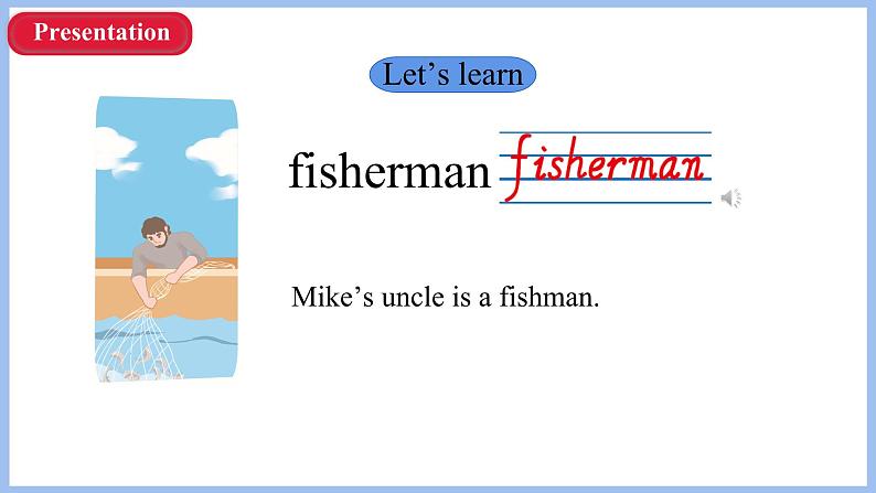 Unit 5 What does he do Part B Let's learn & Write and discuss(课件)-2024-2025学年人教PEP版英语六年级上册03