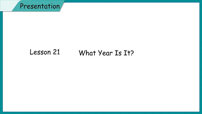 冀教版 英语五年级上册U4 Lesson21第8页