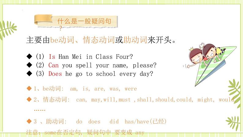 一般疑问句(课件)-人教PEP版英语四年级上册03
