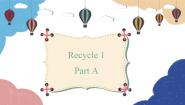 英语四年级下册Recycle 1图文课件ppt