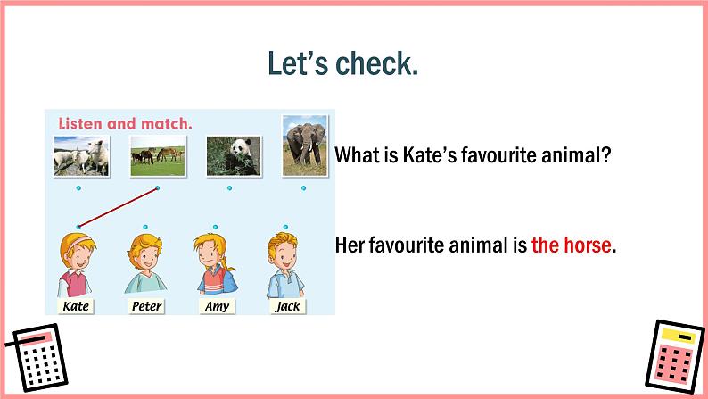 Unit 3 Animals let's check(课件)-2024-2025学年人教新起点版英语五年级上册07