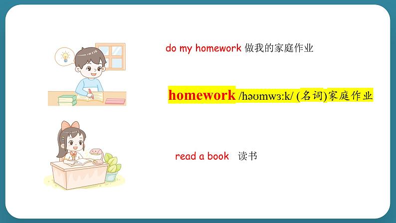 Unit 2 At Home Lesson 7 Homework(课件) 冀教版(三起)英语四年级上册06