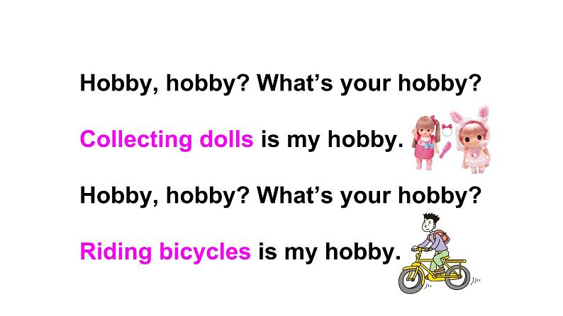 2024-2025外研版(三起)六上英语-Module 3 Unit 2What‘s your hobby【课件】06