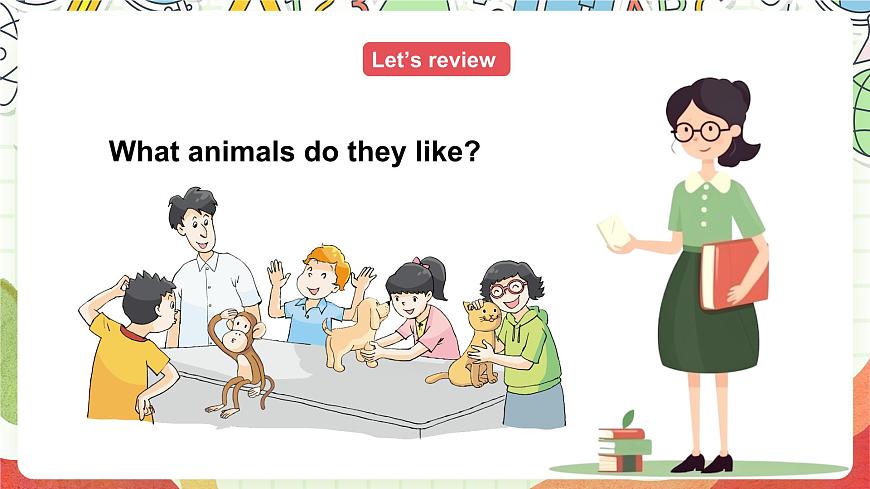 小學英語牛津譯林版四年級上冊Unit 1  I like dogs Fun time & Cartoon time 課件第3頁