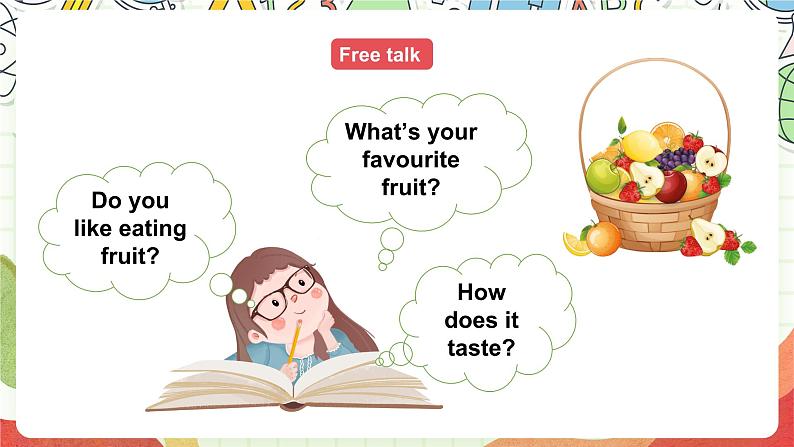 牛津译林版英语四上 Unit 2 Let’s make a fruit salad Sound time & Song time课件+音频03