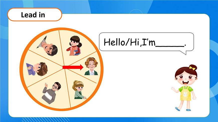 【核心素養(yǎng)】人教版英語三年級(jí)上冊(cè)-Unit1Making friends PA Let's learn（課件）第7頁
