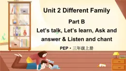 人教PEP版英语四年级上册 Unit 2 Part B 第3课时 教学课件